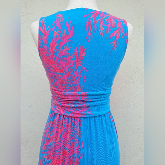 Lily Pulitzer Moana Maxi Wrap Dress - Picture 10 of 13